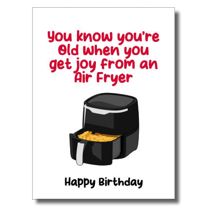 Old Air Fryer Card #1 image